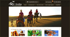 Desktop Screenshot of goforindia.fr