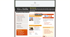 Desktop Screenshot of goforindia.com